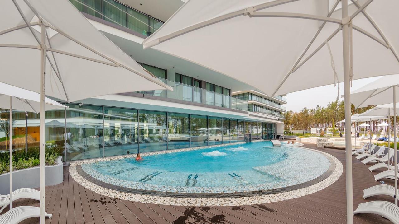 מידזיזדרויה Prywatne Apartamenty Sun & Snow W Wave Z Basenem מראה חיצוני תמונה